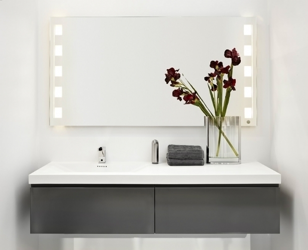 illuminated bathroom mirrors