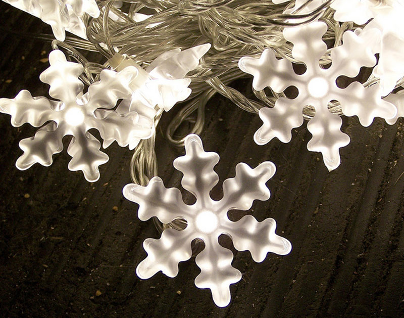 Snowflake Christmas Lights