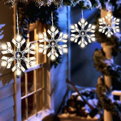 Snowflake Christmas Lights
